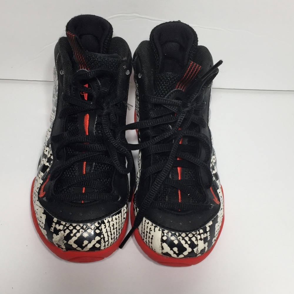 Nike -Little POSITE Pro-Snakeskin Sneakers